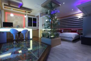 別府のペット可露天風呂付き客室がある旅館はどこ？